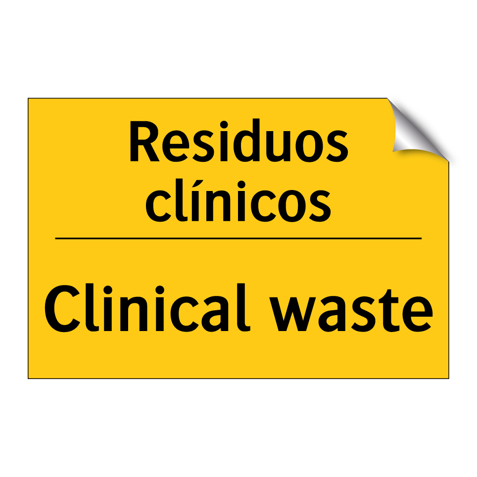 Residuos clínicos - Clinical waste