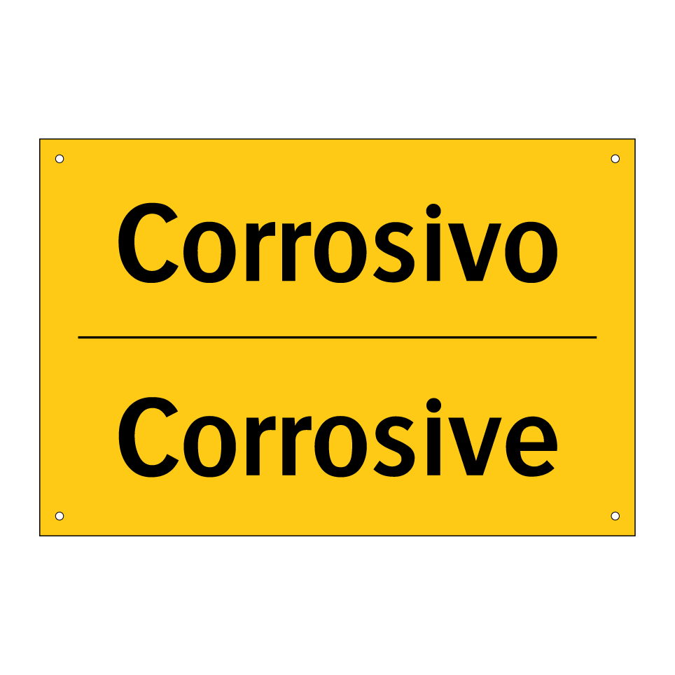 Corrosivo - Corrosive