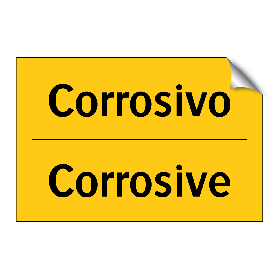 Corrosivo - Corrosive