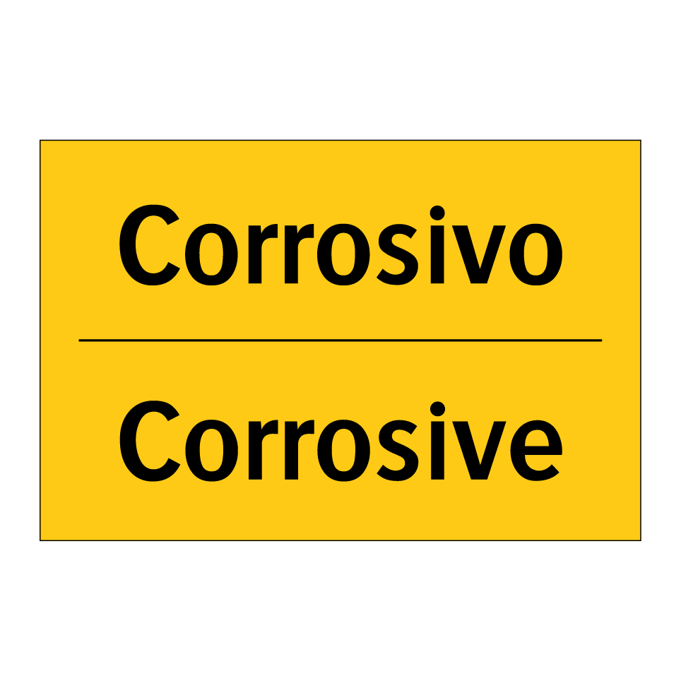Corrosivo - Corrosive