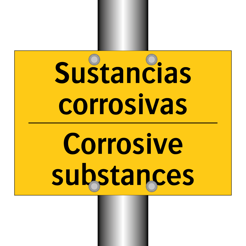 Sustancias corrosivas - Corrosive substances