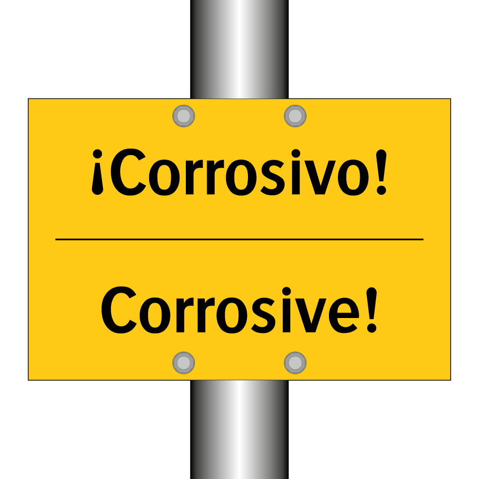 ¡Corrosivo! - Corrosive!