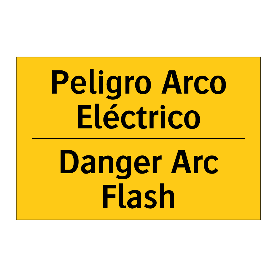 Peligro Arco Eléctrico - Danger Arc Flash