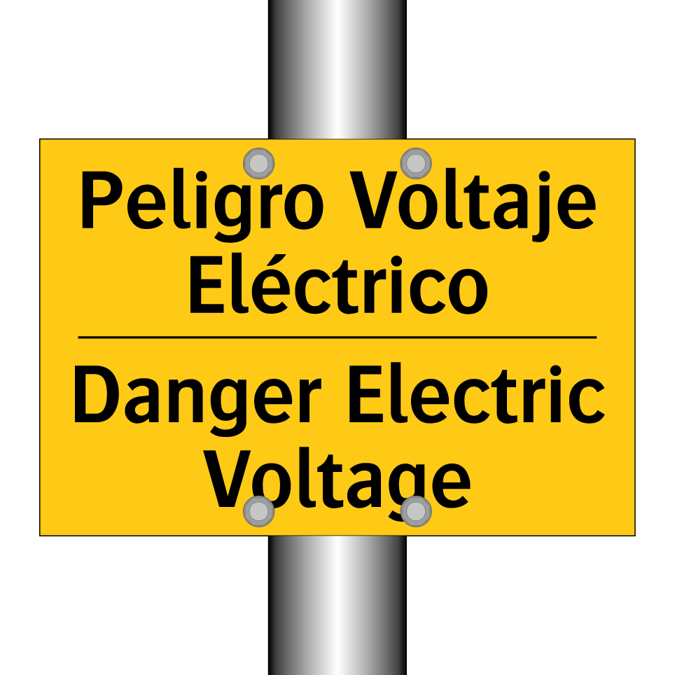 Peligro Voltaje Eléctrico - Danger Electric Voltage