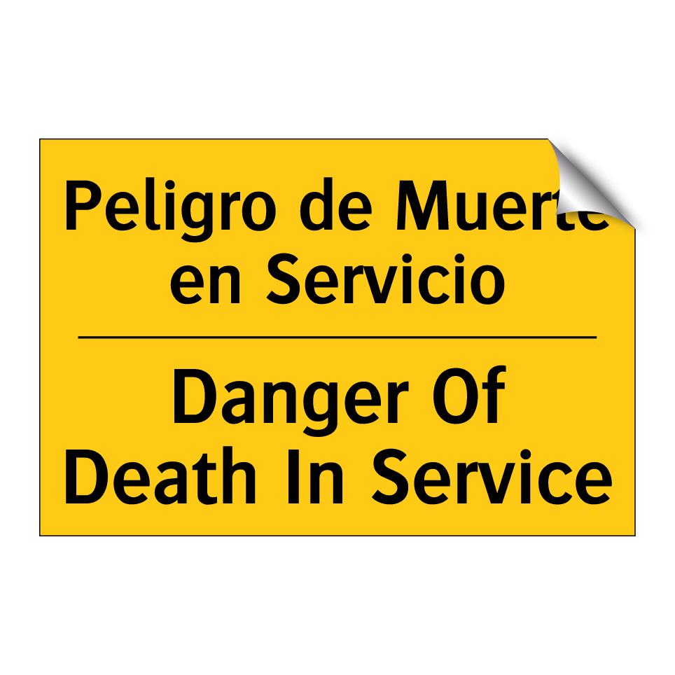 Peligro de Muerte en Servicio - Danger Of Death In Service
