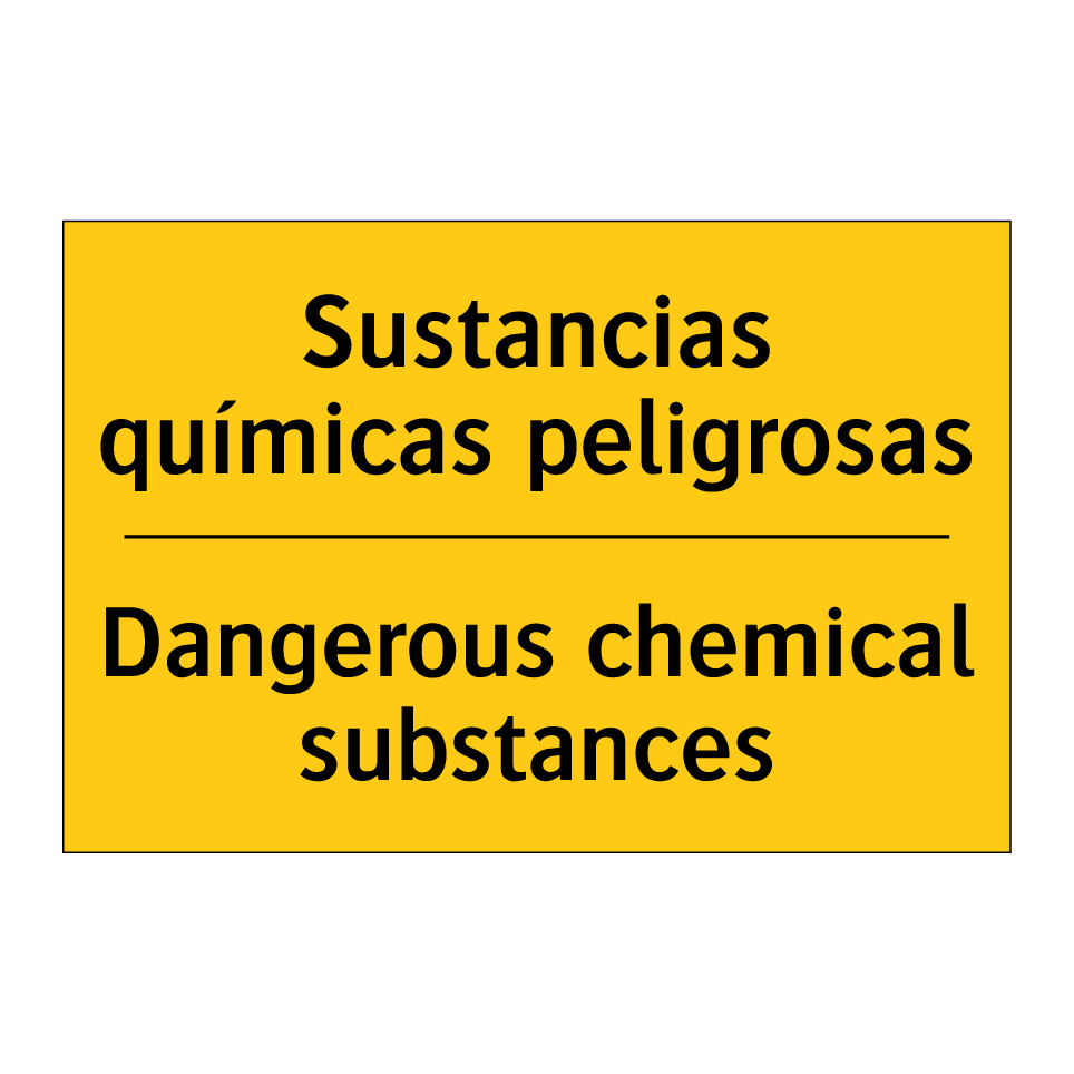 Sustancias químicas peligrosas - Dangerous chemical substances