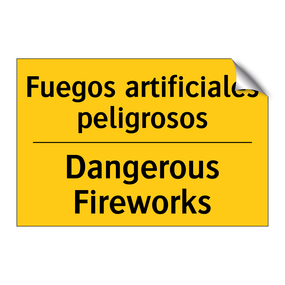 Fuegos artificiales peligrosos - Dangerous Fireworks