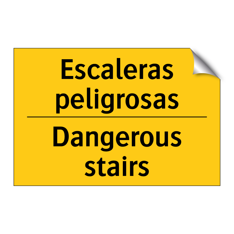 Escaleras peligrosas - Dangerous stairs