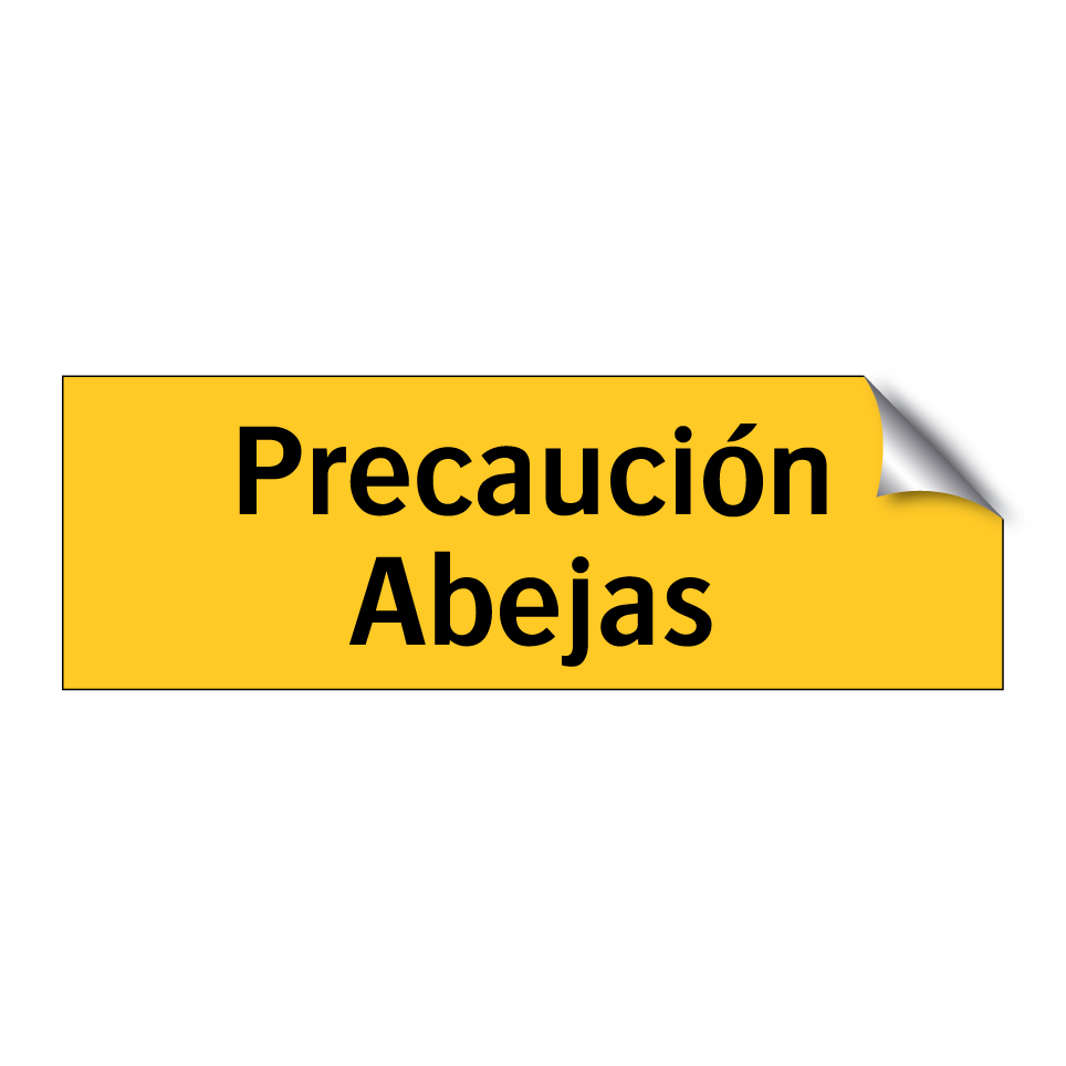 Precaución Abejas