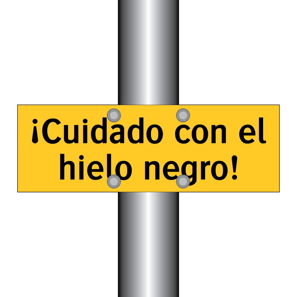 ¡Cuidado con el hielo negro!