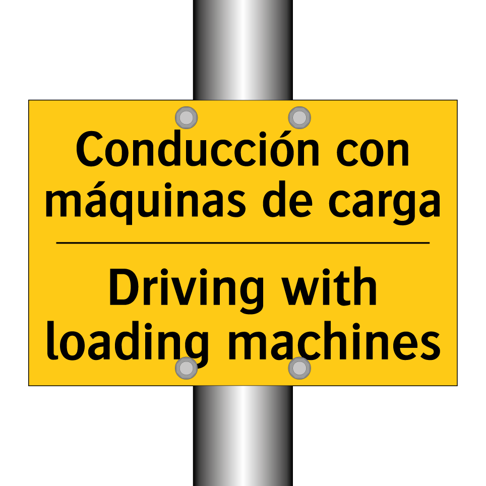 Conducción con máquinas de carga - Driving with loading machines