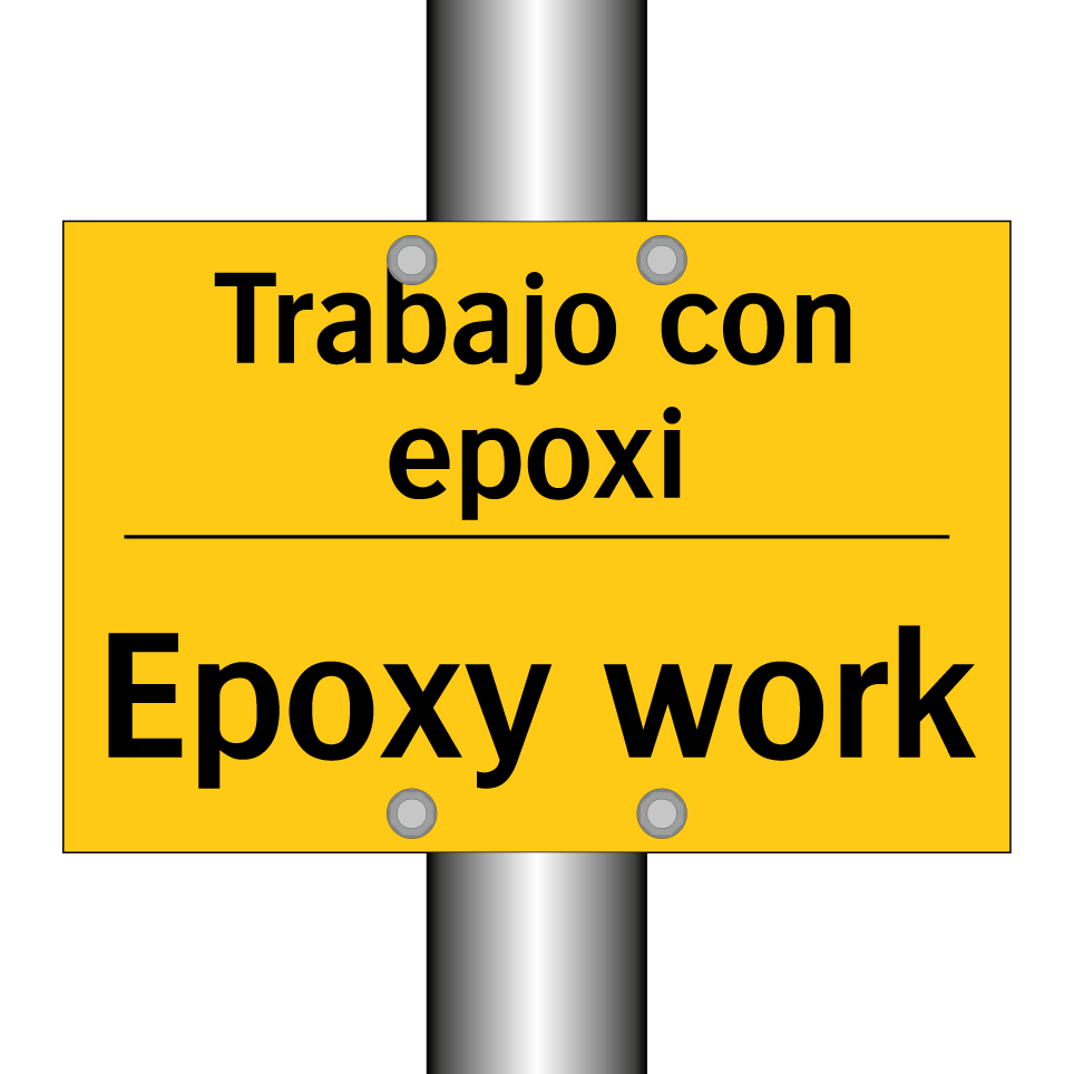 Trabajo con epoxi - Epoxy work