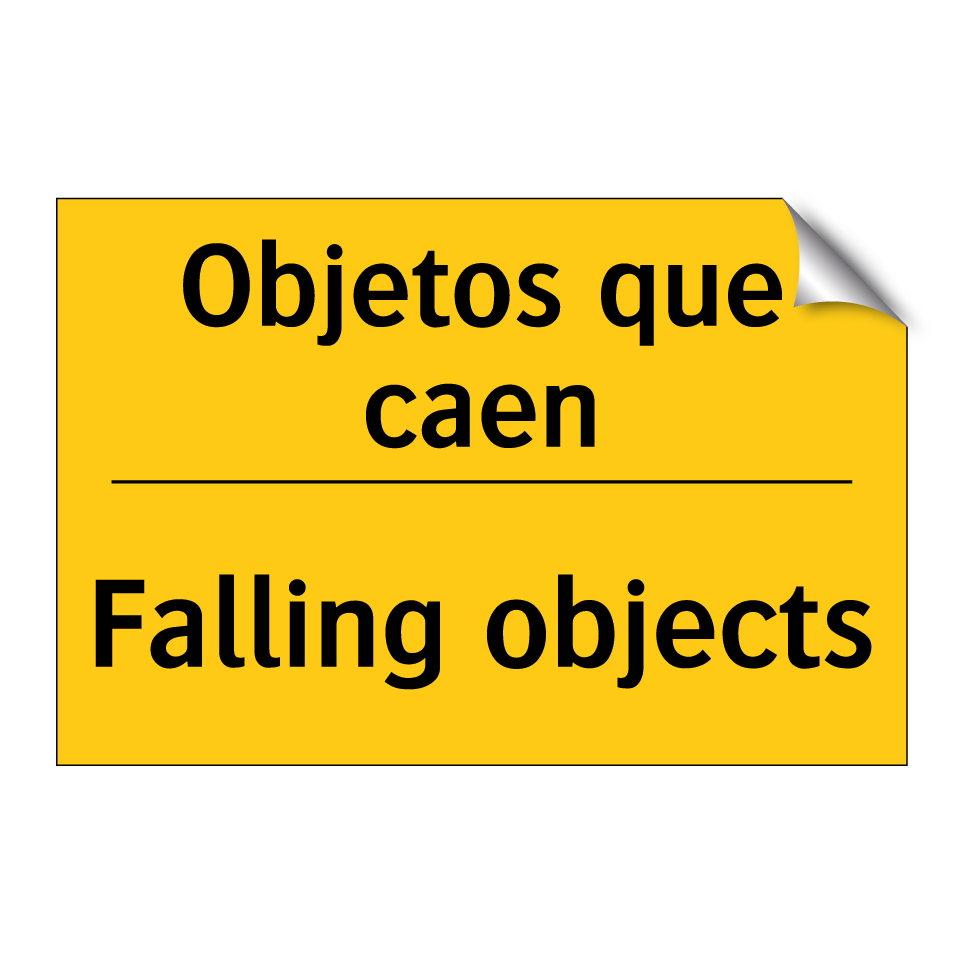 Objetos que caen - Falling objects