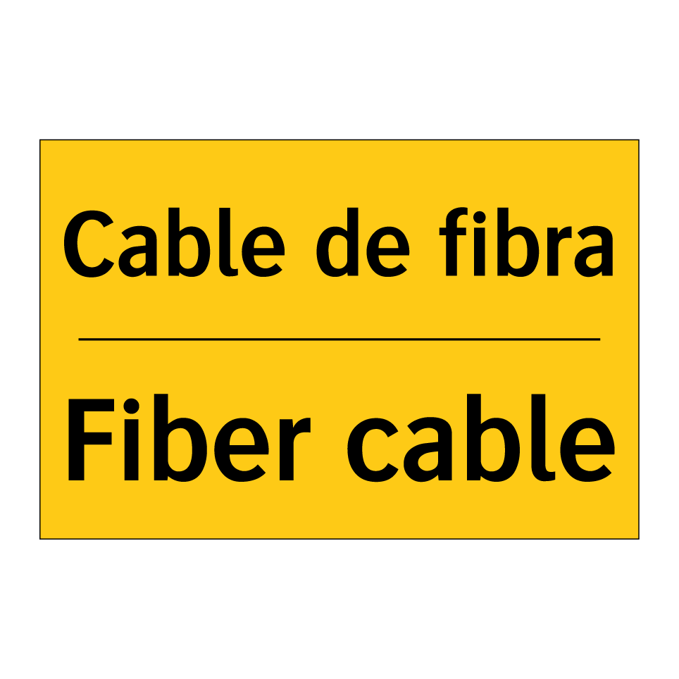 Cable de fibra - Fiber cable