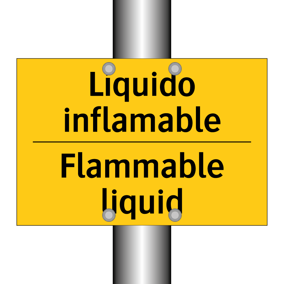 Líquido inflamable - Flammable liquid