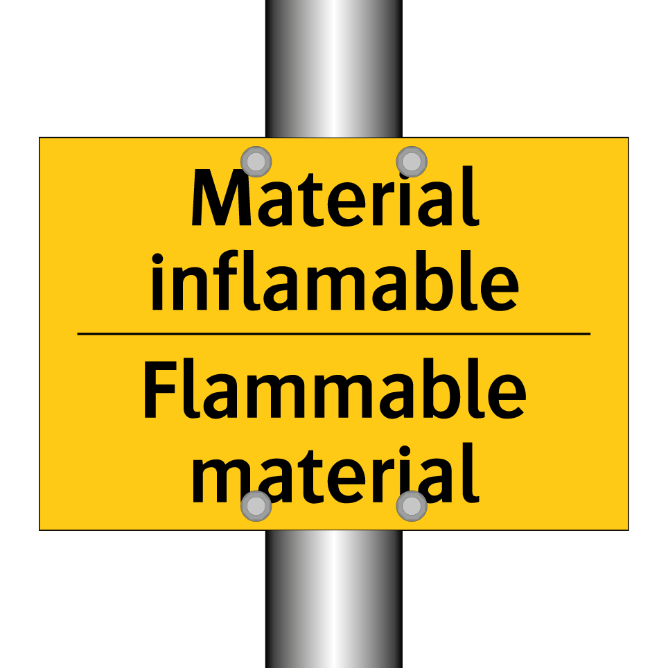Material inflamable - Flammable material