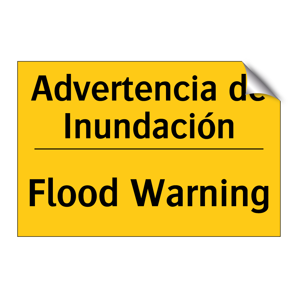 Advertencia de Inundación - Flood Warning