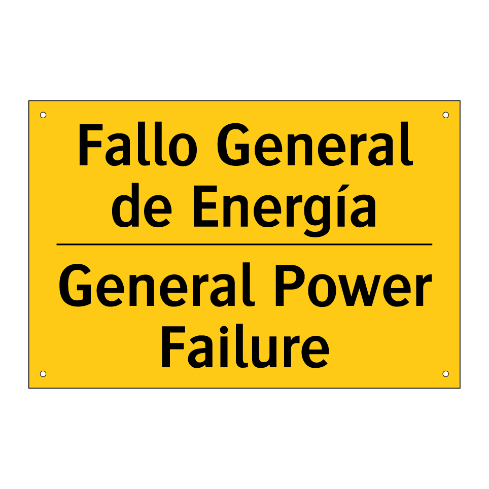 Fallo General de Energía - General Power Failure