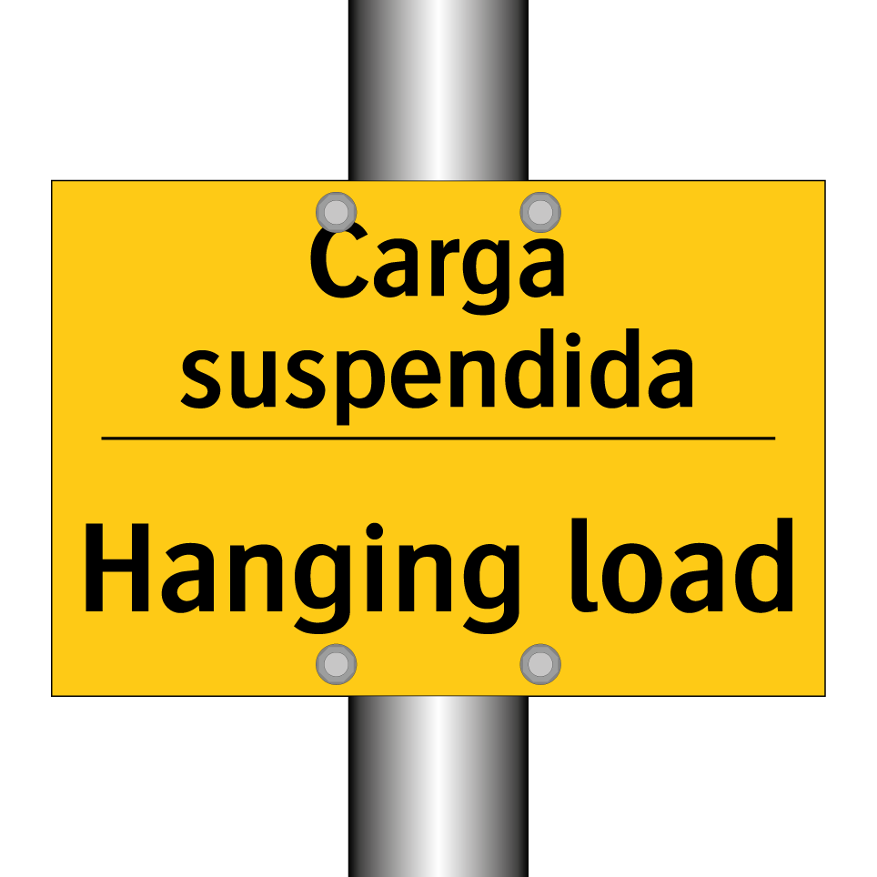 Carga suspendida - Hanging load