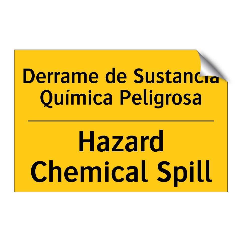 Derrame de Sustancia Química Peligrosa - Hazard Chemical Spill