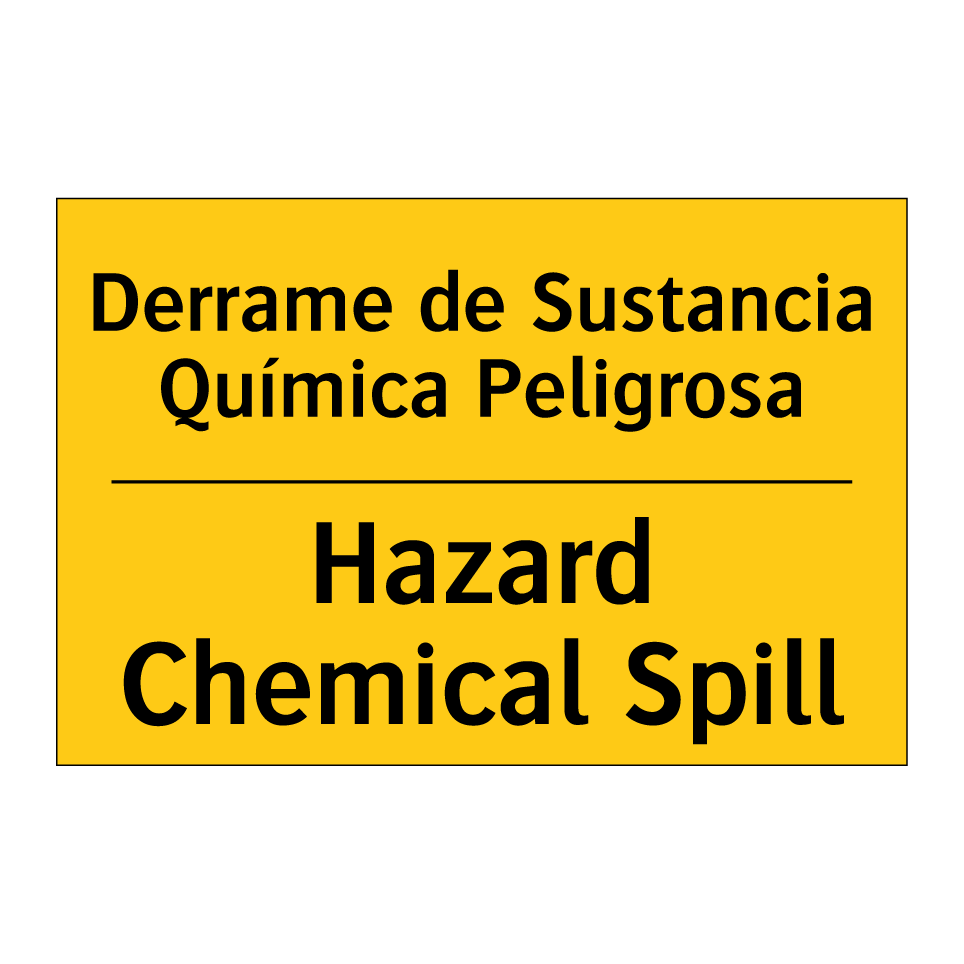 Derrame de Sustancia Química Peligrosa - Hazard Chemical Spill