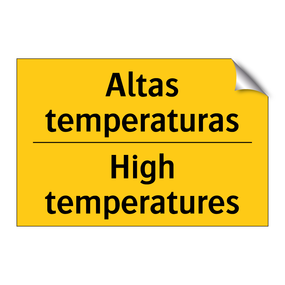 Altas temperaturas - High temperatures