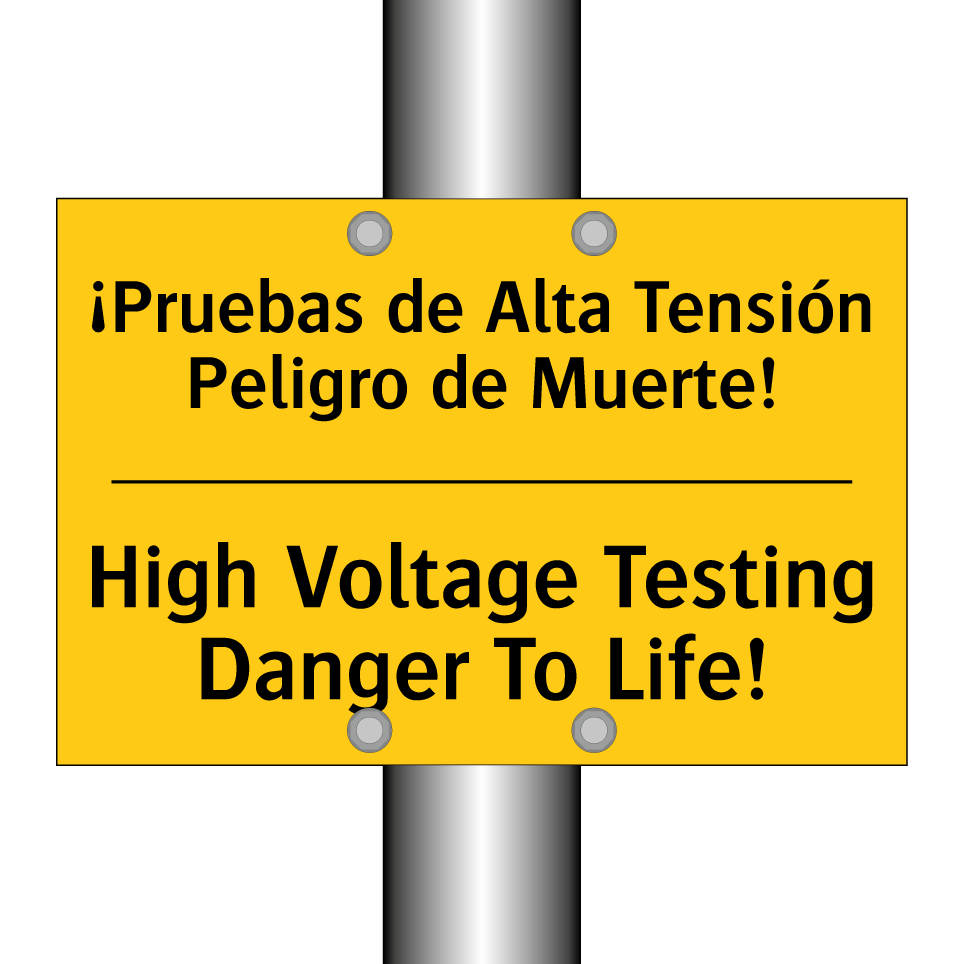 ¡Pruebas de Alta Tensión Peligro de Muerte! - High Voltage Testing Danger To Life!