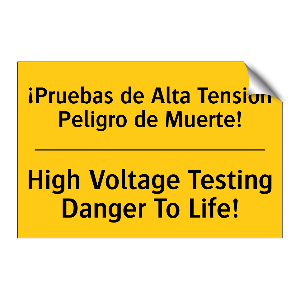 ¡Pruebas de Alta Tensión Peligro de Muerte! - High Voltage Testing Danger To Life!