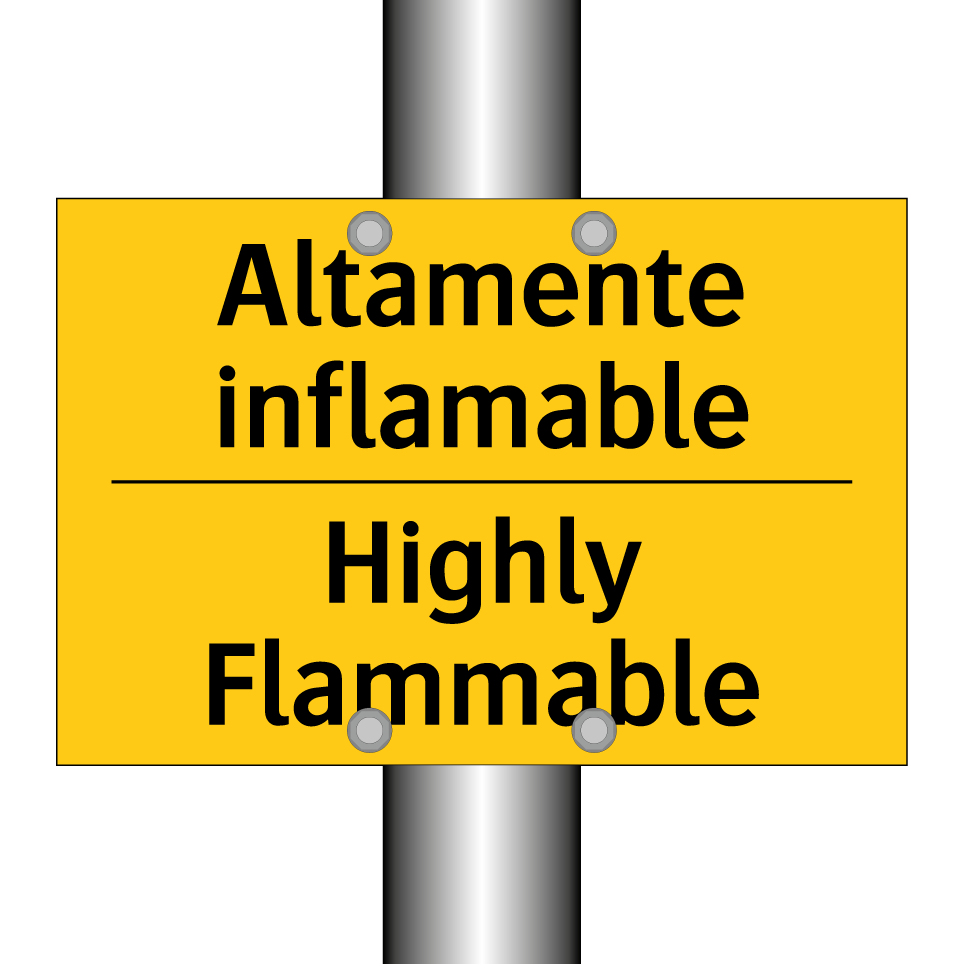 Altamente inflamable - Highly Flammable