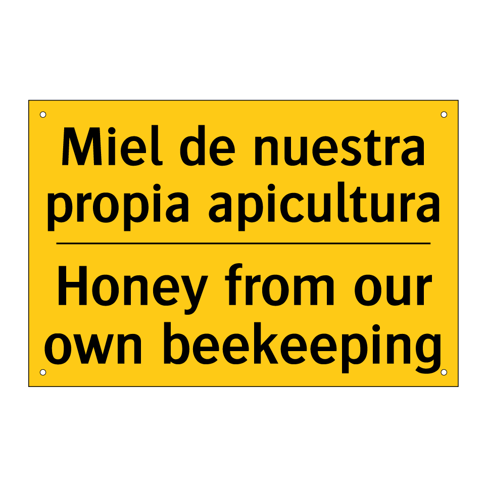 Miel de nuestra propia apicultura - Honey from our own beekeeping