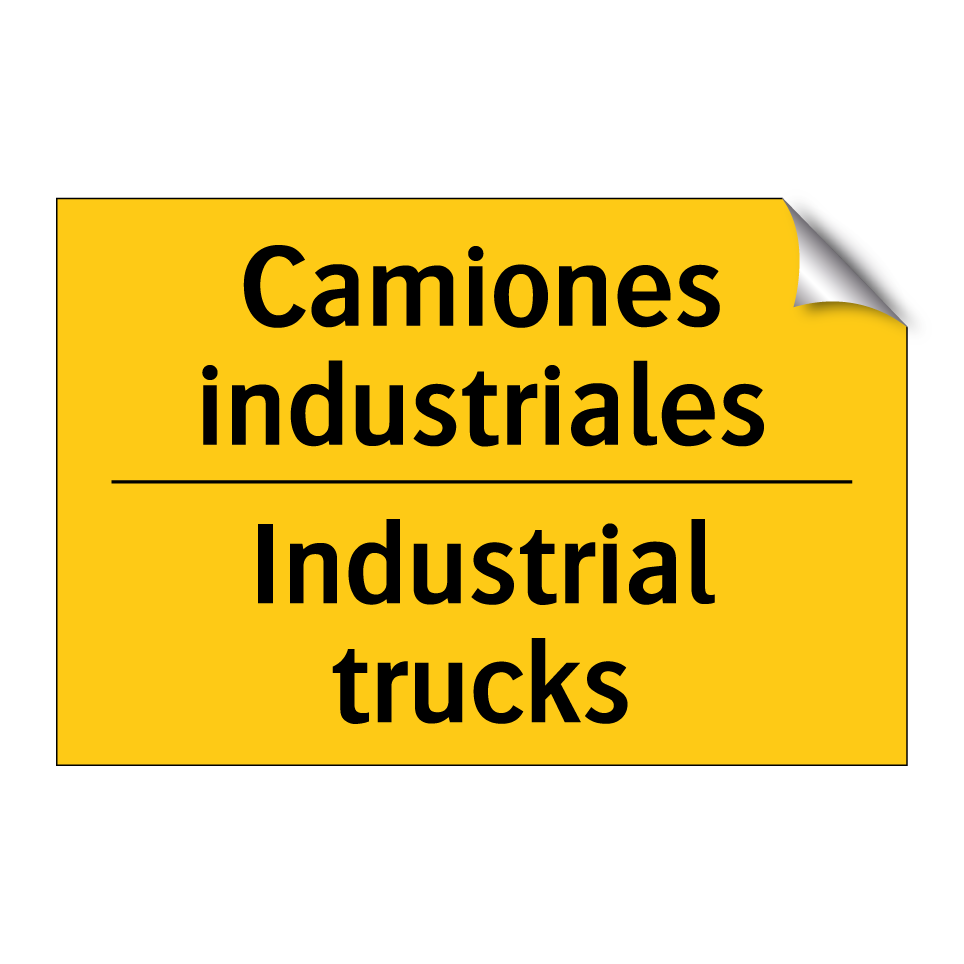 Camiones industriales - Industrial trucks