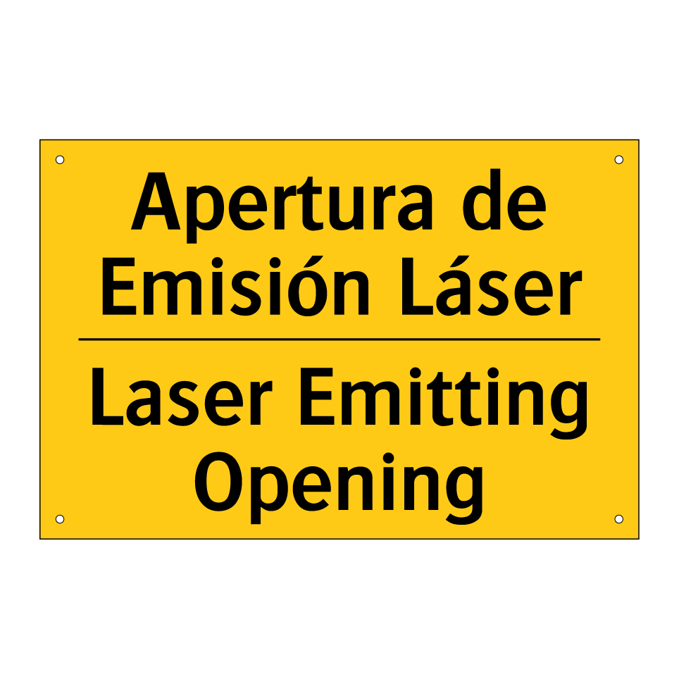 Apertura de Emisión Láser - Laser Emitting Opening