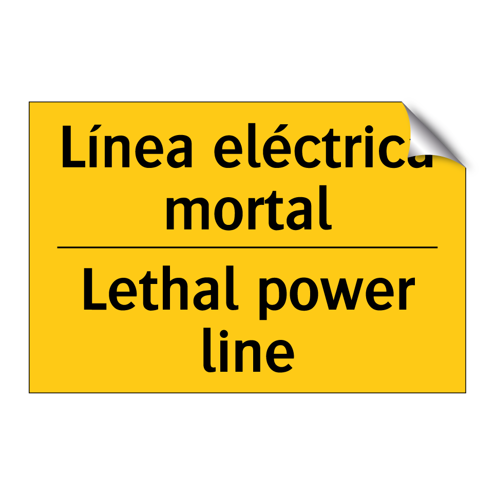 Línea eléctrica mortal - Lethal power line
