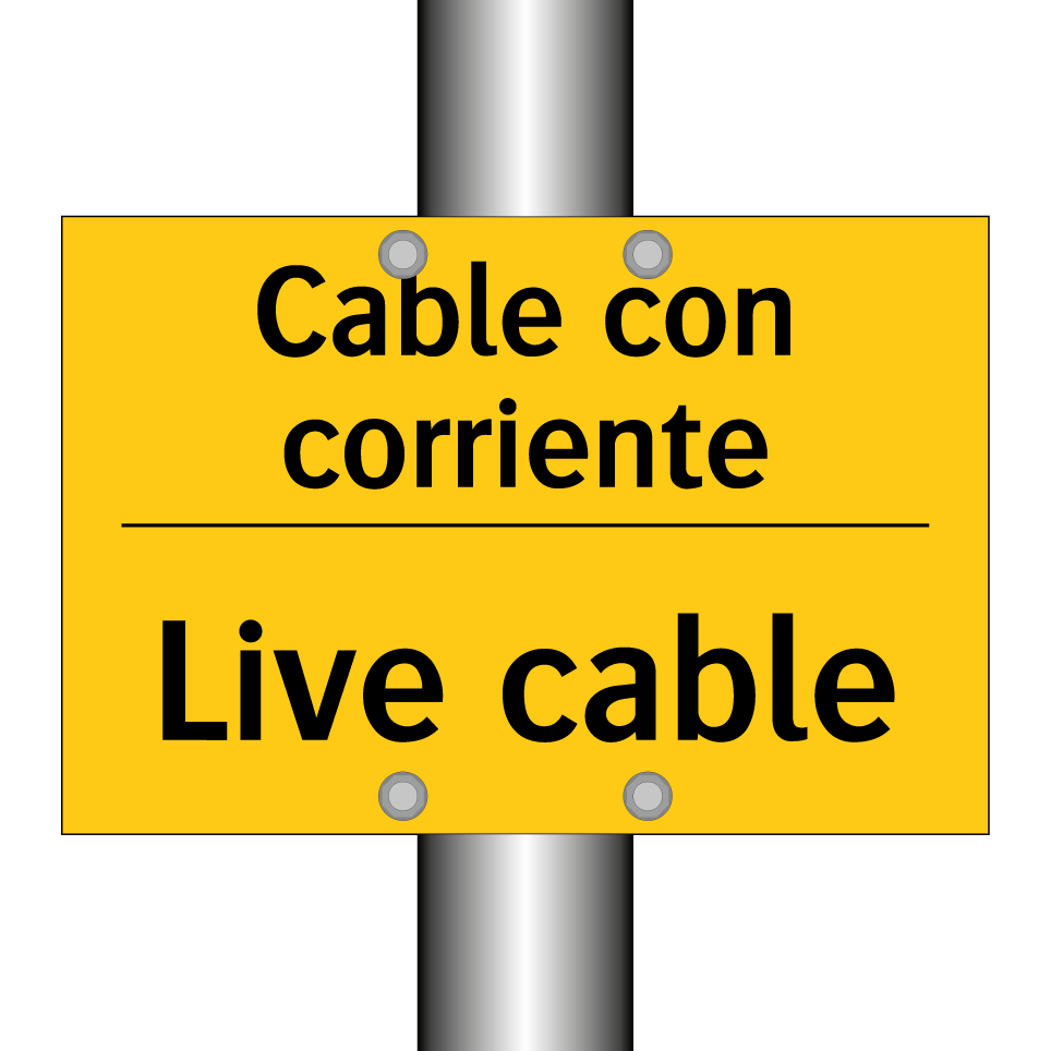 Cable con corriente - Live cable
