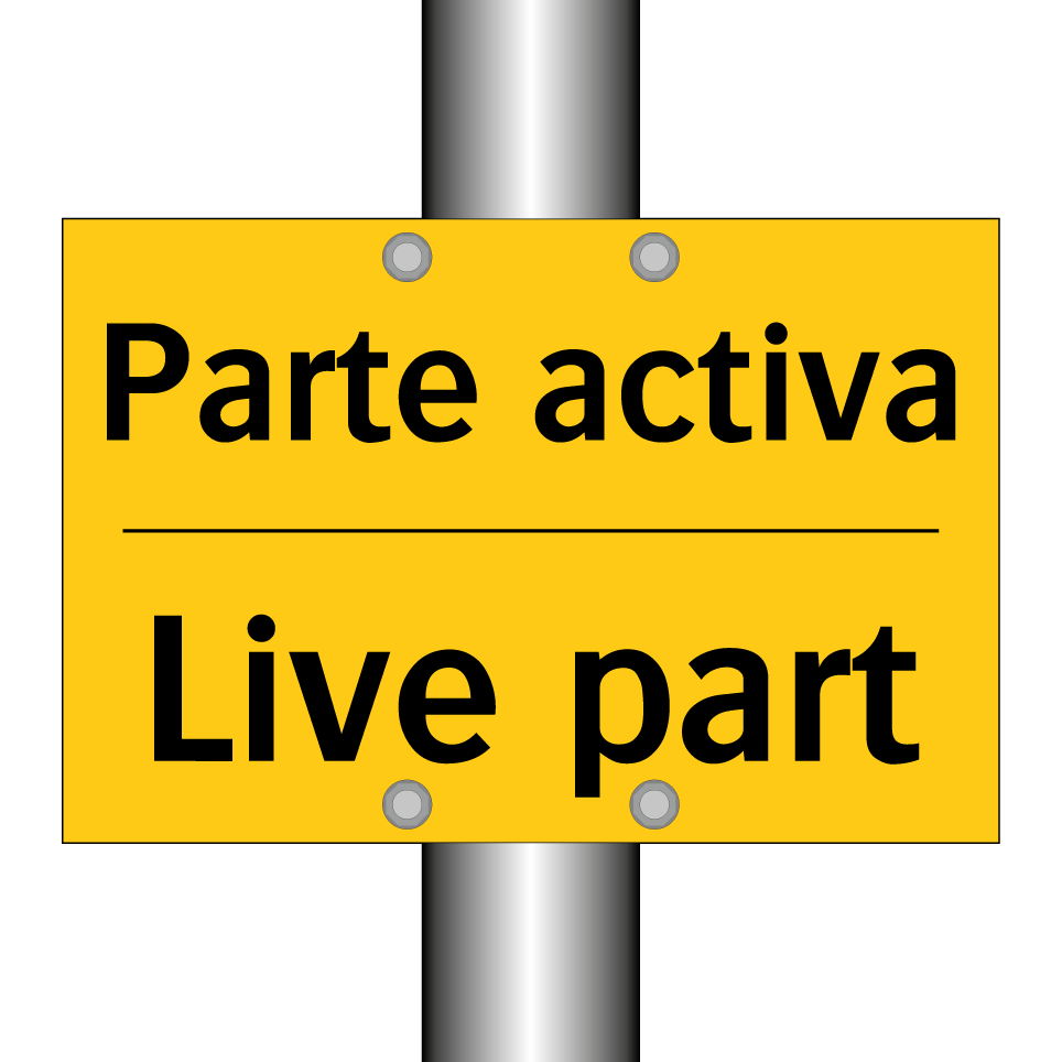 Parte activa - Live part