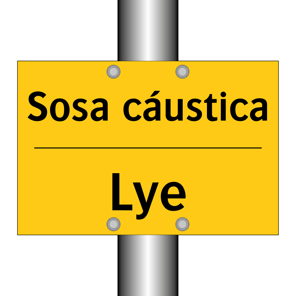 Sosa cáustica - Lye