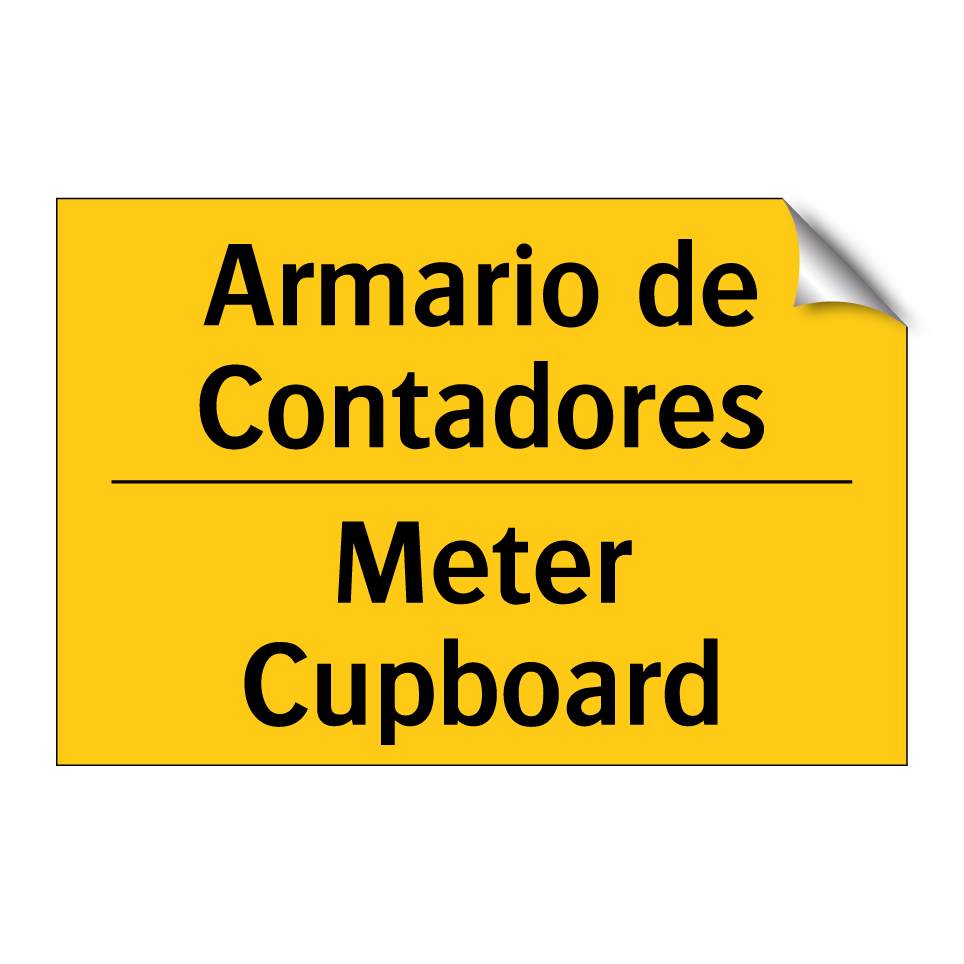 Armario de Contadores - Meter Cupboard
