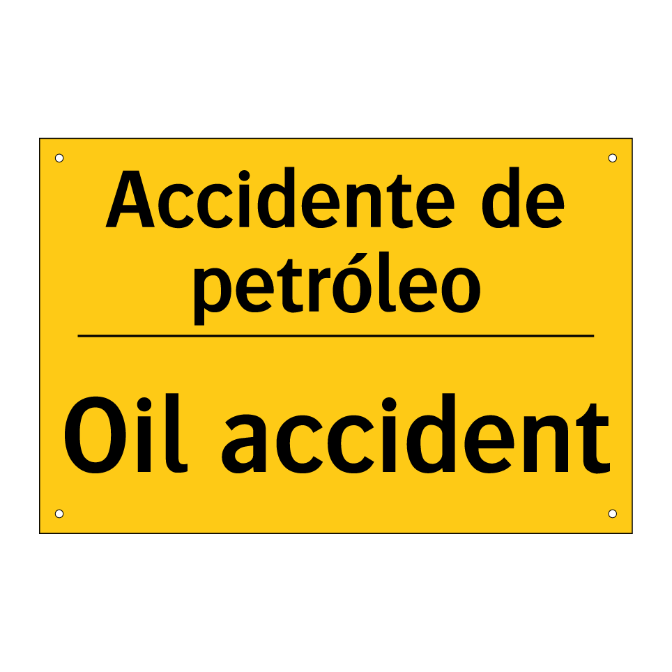 Accidente de petróleo - Oil accident