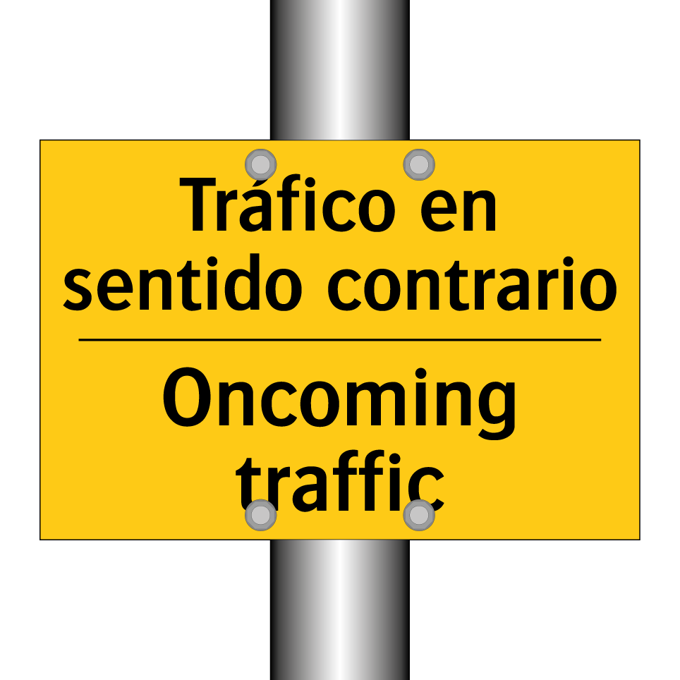 Tráfico en sentido contrario - Oncoming traffic