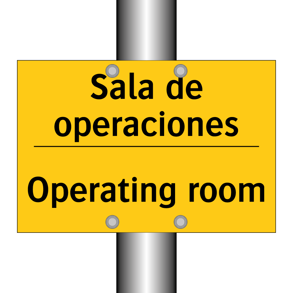 Sala de operaciones - Operating room