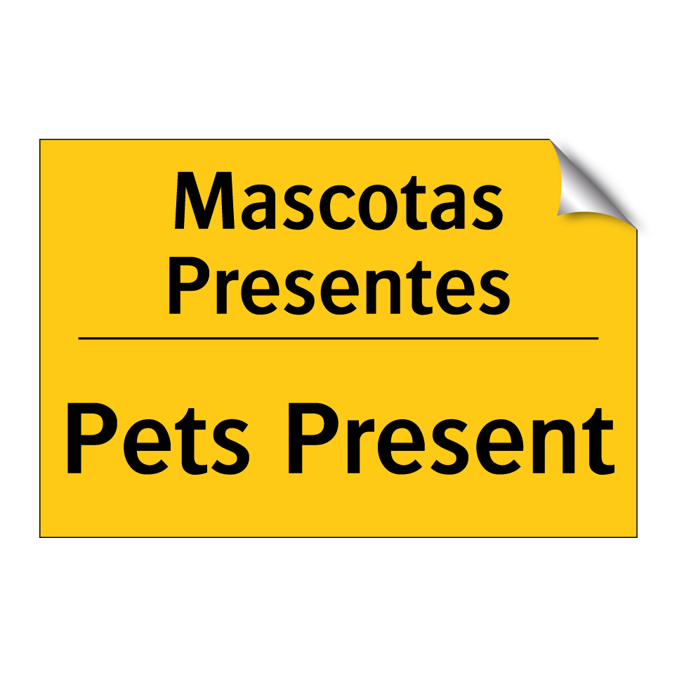 Mascotas Presentes - Pets Present