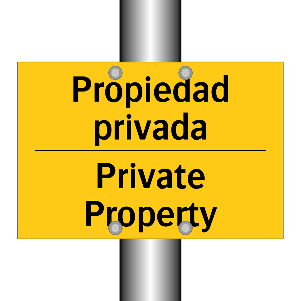 Propiedad privada - Private Property
