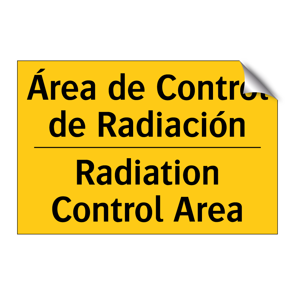 Área de Control de Radiación - Radiation Control Area