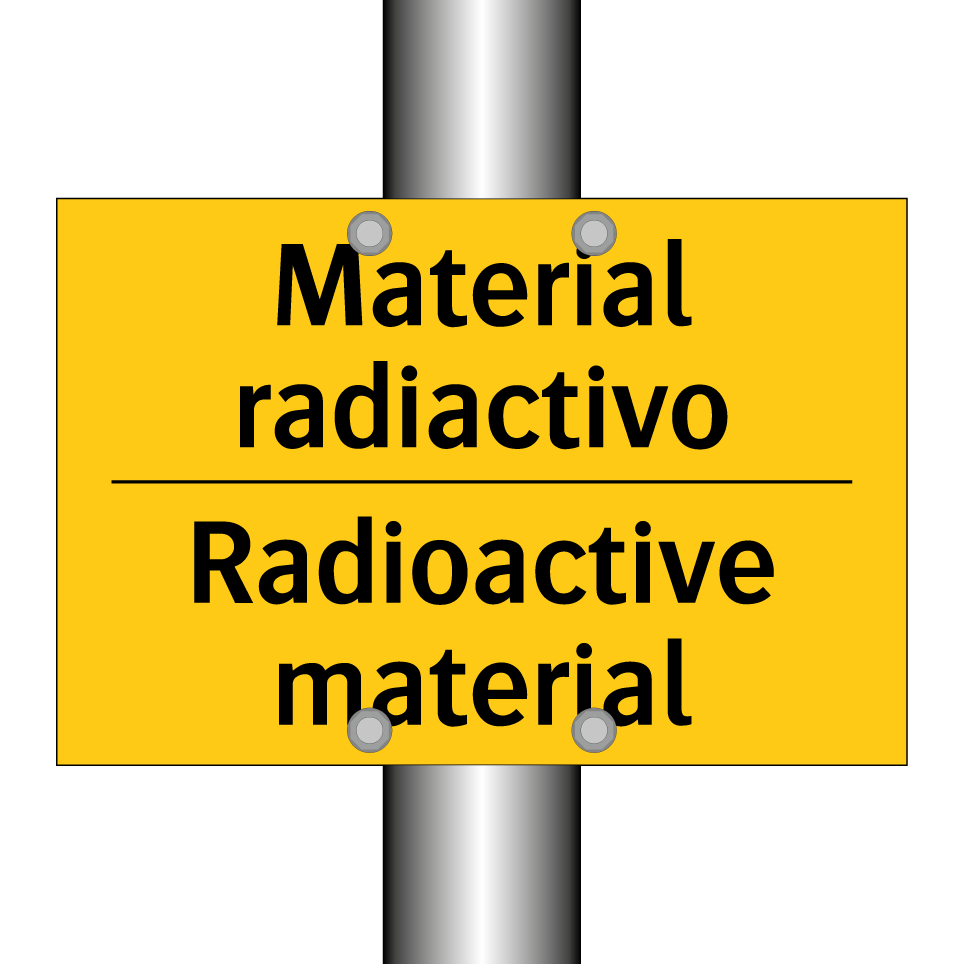 Material radiactivo - Radioactive material