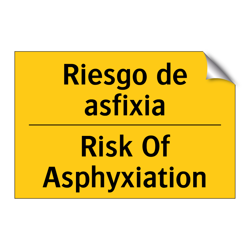 Riesgo de asfixia - Risk Of Asphyxiation
