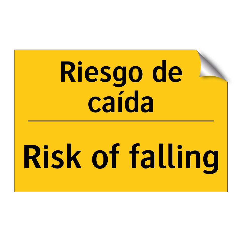Riesgo de caída - Risk of falling