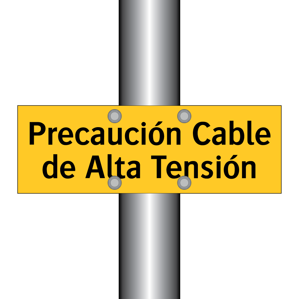 Precaución Cable de Alta Tensión