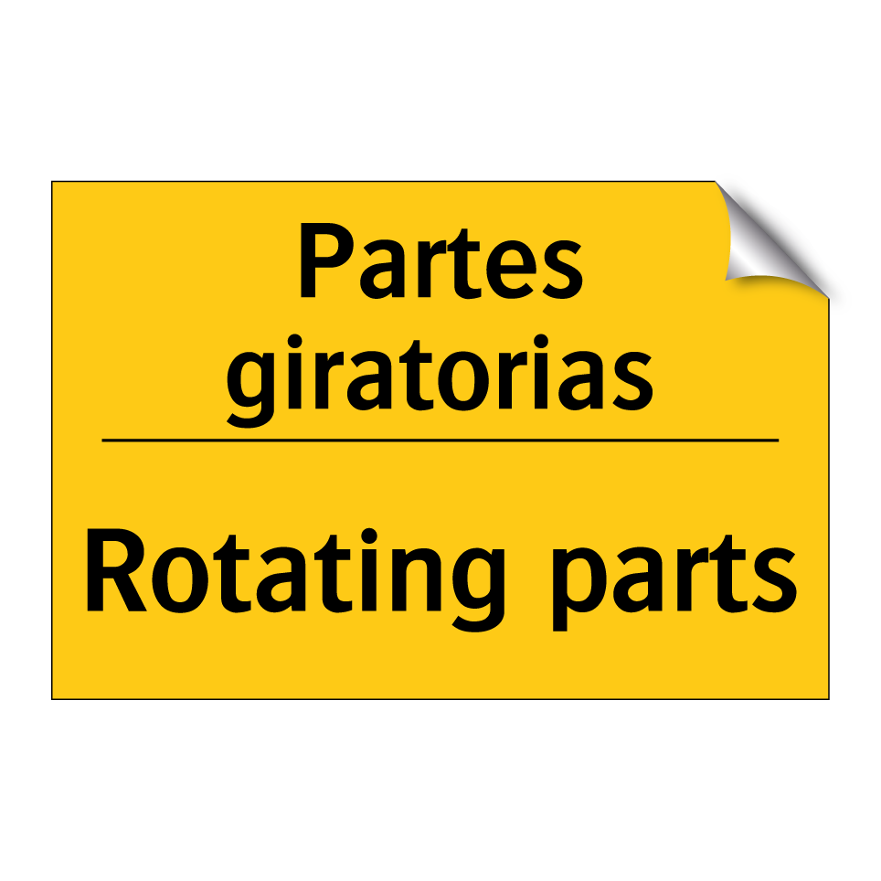 Partes giratorias - Rotating parts