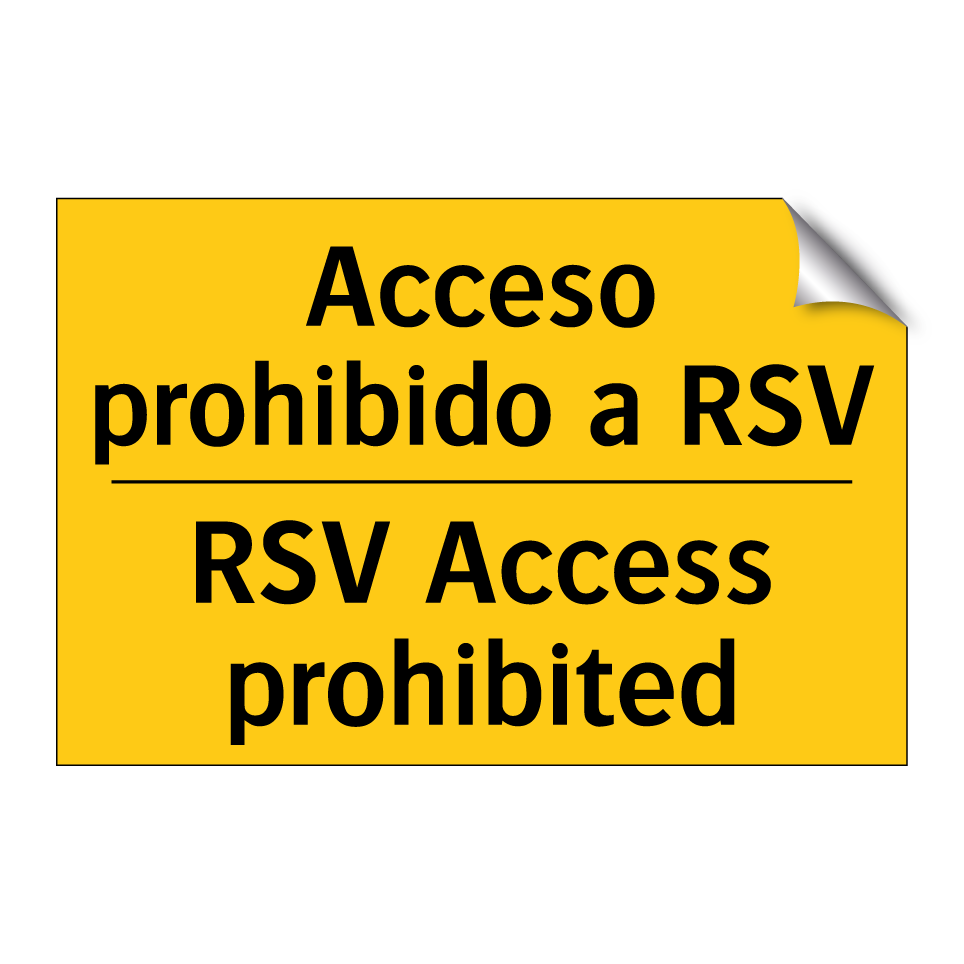 Acceso prohibido a RSV - RSV Access prohibited