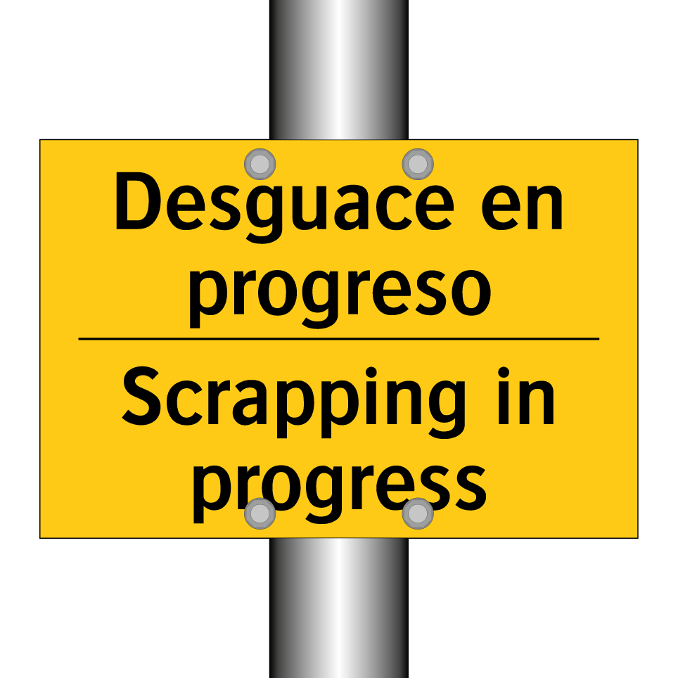 Desguace en progreso - Scrapping in progress